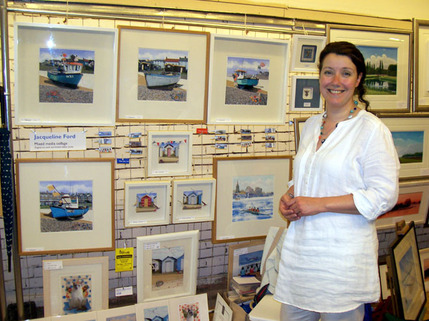 Picture of Jacqueline Ford at Art on the Street in Maidenhead